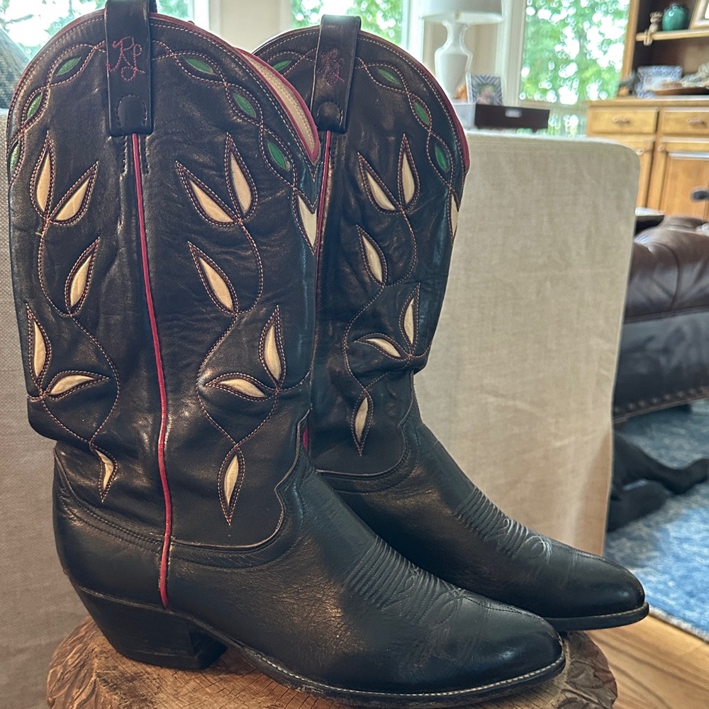 Rare Vintage 1980’s Ralph Lauren Men’s Cowboy Boots